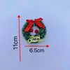 Decoração de Bolo de Halloween Natal Cartão Palito Anel Folha Plástico Amor Enfeites Aniversário Assar Sobremesa Bandeira