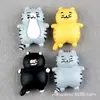 Accesorios de Resina Material Crema Accesorios DIY Funda para Teléfono de Gatito Caja de Papelería Adornos para Casa de Muñecas en Miniatura DIY