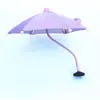 Parasol Magnético de Palo Largo con Mango Suave para Teléfono Móvil, Paraguas para Coche, Parasol para Teléfono Móvil, Paraguas Mini de Juguete para Transmisión en Vivo de Teléfono Móvil, Protección Solar