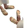 Sandálias Birkenstock de Tamanho Grande 43 Europeias e Americanas para Mulheres Verão Novo Antiderrapante Fivela de Cinto Casual Versátil Confortáveis Sandálias