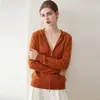 Novo Cardigan com Capuz de Cânhamo para Primavera e Outono com Zíper Duplo Proteção Solar Casual Versátil Jaqueta Cardigan Feminina Transfronteiriço