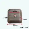 Acessórios para bancada de trabalho com base metálica empilhável, peças estampadas a frio, caixa para material de tubo quadrado para oficina de logística, prateleira, 80 base de pé