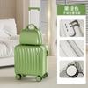 Maleta de Equipaje de Fábrica Original, Neceser con Cremallera, Maleta de Mano con Ruedas Universales, Maleta de Viaje Pequeña Ligera, Personalizable