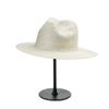 Primavera y Verano nuevo casual moda simple domo sisal jazz sombrero de paja domo ala ancha cuerpo ligero sombra solar reductor de edad sombrero de paja