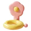 Soporte para Secador de Pelo Flor Dopamina Montaje en Pared sin Taladro Estante de Almacenamiento para Baño Estante de Almacenamiento para Secador de Pelo en Casa