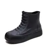 [uma geração de cabelo] botas de chuva femininas da moda impermeáveis antiderrapantes novas versão coreana de sapatos d'água botas curtas exportação