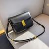 Bolsa de Tofu 2025 Bolsa Primavera y Verano Nueva Moda Bolso de Mujer Cuero Genuino Bolso Cuadrado Pequeño Bolso Cruzado para Hombro de Mujer Gama Alta