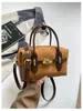 Bolso de mano Boston de gamuza vintage transfronterizo para mujer, nuevo bolso nicho de alta moda tipo almohada, bolso de hombro y bandolera