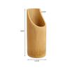 Conjunto de utensílios de cozinha de bambu por atacado 30cm resistente a altas temperaturas espátula de bambu colher conjunto completo de seis peças gravação vendas diretas de fábrica