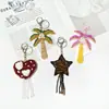 Al por mayor transfronterizo Colgantes de Frutas de Árbol de Coco Hechos a Mano con Cuentas Bolsas Llavero Accesorios Accesorios Decorativos Joyería DIY