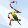 Columpio para Pájaros Suministros para Loros Anillo Colgante Suministros para Pájaros Juguete para Loros Juguete de Puente Colgante de Trigo para Loros Escalera de Nube de Pájaro Taibao