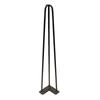 Atacado DIY Grampo de Cabelo Barra de Aço Pernas em Forma de U de Arame de Ferro Acessórios para Mesa de Jantar Pernas de Mesa Pernas de Mesa de Arame de Ferro Ardósia de Ferro Suportes para Pernas de Mesa