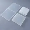 Caja Plástica Transparente Cuadrada Plana de Alta Calidad para Almacenamiento de Piezas, Ferretería, Accesorios, Insignias, Tarjetas - Amazon Transfronterizo 1.5