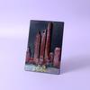 China Shanghái imán de nevera ciudad turismo recuerdo fabricantes de resina magnética venta al por mayor hecho a mano tridimensional mini creativo