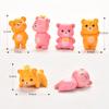 Micro Paisagem Criativa Casal Fofo Urso Jardinagem Paisagismo DIY Acessórios de Decoração Carro Mesa Pequenos Enfeites