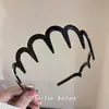 Nueva Moda 2025 Diadema Ondulada ~ Dientes Antideslizantes Para Lavado de Cara Antideslizante Diaria Para Flequillos Accesorios para el Cabello de Mujer
