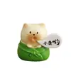 Figuritas Creativas Nuevas de Animales de Resina para Escritorios de Oficina y Decoraciones de Coche, Souvenirs Lindos para Alivio del Estrés y Sanación
