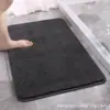 Alfombrillas Gruesas de Imitación de Cachemira Transfronterizas, Felpudos Sencillos para Cocina y Baño, Alfombrillas Antideslizantes para Baño, Felpudos Absorbentes de Agua