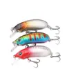 Señuelo Rocky Little Fat Man 50mm 7.5g Minnow Hundido para Lubina y Cabeza de Serpiente de Agua Dulce y Salada