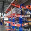 Prateleiras Cantilever Jining Xiangshuo Ajuste de Altura Livre Prateleiras Cantilever de Lado Único Prateleiras Cantilever para Material de Construção