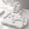 Meccha Camaleón Personaje de Juego Todas las Posturas Figura Creativa, Camaleón Miniatura Pintable 3D