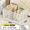 Mesa de Estudo Infantil Armazenamento de Material Escolar para Estudo Organizador de Mesa Portátil Porta-Canetas Caixa de Armazenamento Caixa Organizadora Rack de Armazenamento de Grande Capacidade