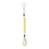 Cuerda anti-pérdida al por mayor en stock con cable de acero, correa de mano retráctil automática para pesca con hebilla colgante, disponible en varios colores y longitudes