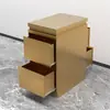 Gabinete de Herramientas para Salón de Peluquería, Gabinete de Trabajo para Barbería, Gabinete Moderno para Corte de Cabello, Mostrador Integrado de Acero Inoxidable para Herramientas, Salón de Peluquería