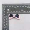 Lazo de Lunares Accesorios para el Cabello para Niños Ropa Juguetes Ropa para Mascotas DIY 4cm Lazo de Lunares de Doble Capa Listo