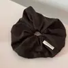 Parche de Tela de Pana de Color Sólido Goma para Recoger el Pelo Moño Sencillo Cola de Caballo Goma para el Cabello Cuerda de Hilo para el Cabello Nuevo Accesorio para el Cabello