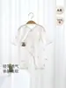 Ropa de Monje de Manga Larga Fina de Verano para Niños y Niñas, Traje de Gateo de una Pieza para Recién Nacidos, Ropa de Mariposa para Bebés, Algodón Puro