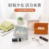 Bolsita para Labiales de Fragmentos, Bolsa de Almacenamiento de Pana Portátil, Gran Capacidad, Neceser Sencillo para Llevar, Venta al por Mayor