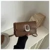 Moda de Alta Gama de Nicho Bolso Cruzado Versátil para Mujer 2026 Nuevo Retro Bolso Cuadrado Pequeño de Hombro Único Bolso Cuadrado Pequeño Simple