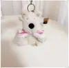[Solo Ropa] Ropa para Cachorros West Highland Accesorios Lindos Suéter Sombrero Set de Abrigo