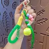 Llavero Pulsera de Tenis Miu Colgante para Mochila Escolar Llavero de Pareja Lindo Colgante Pequeño Regalo al por Mayor