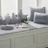 2021 Novo estilo tapete de coelho de pelúcia antiderrapante para bay window tapete de janela tatami decoração de quarto decoração de ambiente