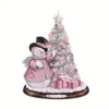 Venda Quente Transfronteiriça Árvore de Natal Criativa Velhinho Festa de Feriado Artesanato Plano Pendurado Decorações Pingente para Carro Mochila