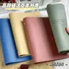 Cuaderno A5 de cuero suave B5 se puede abrir completamente Desmontable Uso Estudiante de Universidad Oficina Cuaderno de hojas sueltas 8 agujeros no presiona la mano