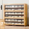 Zapatero puerta de casa gran capacidad zapatero multicapa entrada interior artefacto de almacenamiento para el hogar ahorro de espacio madera maciza simple