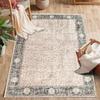 Alfombra de cachemira plegable transfronteriza, alfombra turca vintage para sala de estar, alfombra fácil de limpiar para dormitorio, dormitorio completo