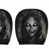 Fundas divertidas y peculiares para reposacabezas de asiento de coche, personalizables con tu propio diseño, duraderas y elásticas, fundas protectoras para cojín de coche de Halloween impresas
