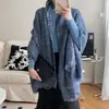 Estilo Chanel ~ cachecol de seda brilhante estilo coreano de inverno, grande xale, tipo caxemira, tamanho grande, cachecol quente, peça externa, à prova de frio, uso duplo