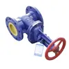Válvula de Compuerta de Hierro Fundido Z41T-16C con Bridas, Vástago Ascendente, Cuña, Disco Único, Interruptor Manual, Cierre, Resistente a la Corrosión, Sellado