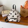 Mini Mochila Nueva de Lunares 2026 para Mujer, Mochila Versátil para el Trabajo Diario, Bolso Fresco de Diseño Nicho para Viajes de Campus