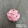 Coleção de Hortênsias 3D Flores Artificiais Flores Falsas Pequena Hortênsia para Exibição Modelo de Casamento Sala Decoração Suave Flores Artificiais