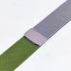 Adequado para pulseira Apple iwatch cintura pequena milanesa aço inoxidável cor contrastante gradiente pulseira magnética cinta de aço fina