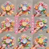 Mini Pasador Acrílico Estilo Dulce de Princesa Pinza para Flequillo Infantil Pinza de Garra Pequeña para la Frente Accesorio para el Cabello Femenino