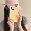 Funda de Silicona Estéreo para Teléfono Móvil con Galleta Sándwich de Oso Adecuada para Apple 1615 Promax Cubierta Protectora Fácil de Oso