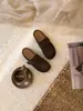 Pantuflas de plataforma retro estilo coreano para mujer, nueva colección otoño 2026, diseño slip-on con punta cerrada