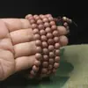 Pulsera de Cuentas de Oración de Múltiples Círculos de Ciprés Rojo con Fragancia, Cuentas de Oración para Hombres y Mujeres, Joyería de Cuentas de Oración Estilo Chino al por Mayor